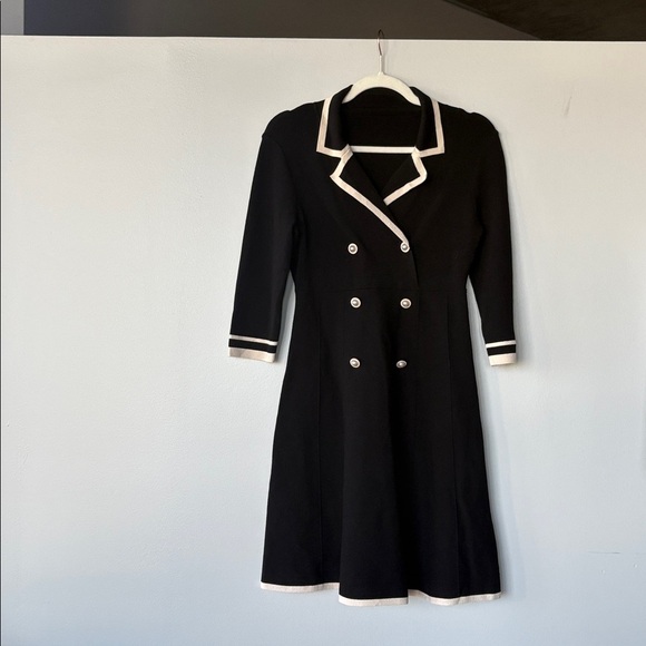 Fitted classy black & cream Dress (comparable to Chanel dress in last photo!) - Picture 6 of 10
